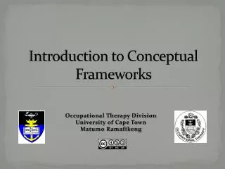 Introduction to Conceptual Frameworks