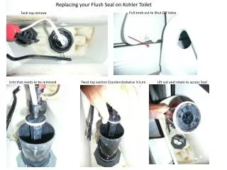 Replacing your Flush Seal on Kohler Toilet