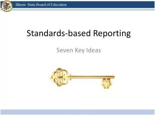 Standards-based Reporting