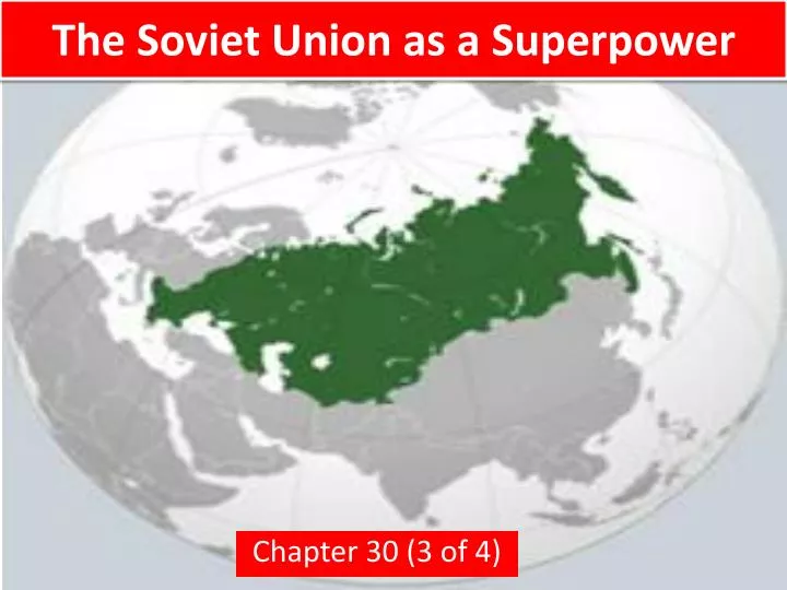 the soviet union as a superpower