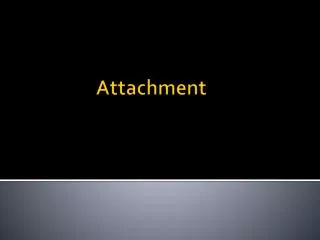 Attachment