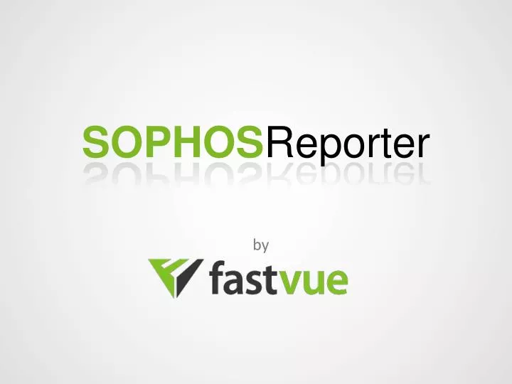 sophos reporter