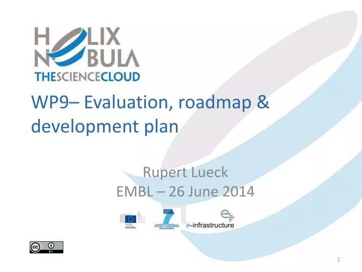 wp9 evaluation roadmap development plan