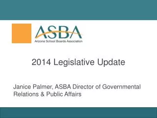 2014 Legislative Update