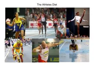 The Athletes Diet