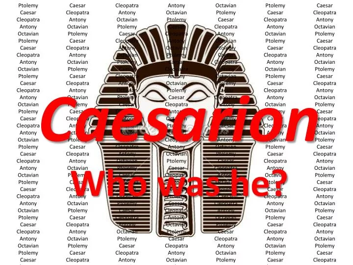 caesarion who was he