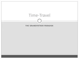 Time-Travel