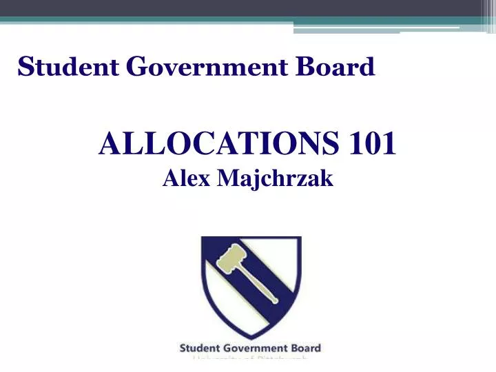 allocation s 101 alex majchrzak