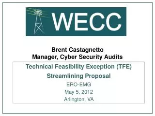 Brent Castagnetto Manager, Cyber Security Audits