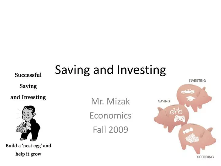 saving and investing