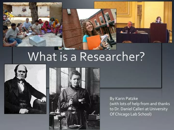 what is a researcher
