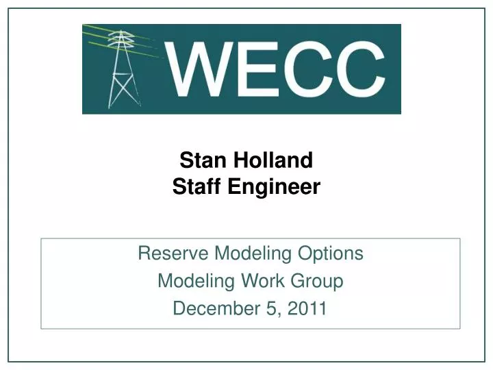 stan holland staff engineer