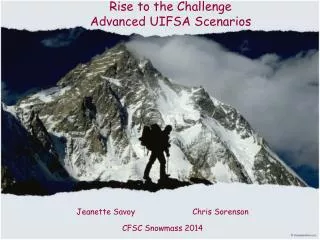Rise to the Challenge Advanced UIFSA Scenarios