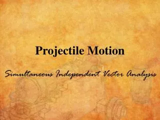 Projectile Motion