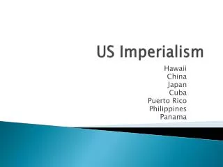 US Imperialism