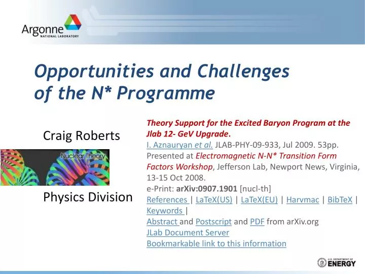 opportunities and challenges of the n programme