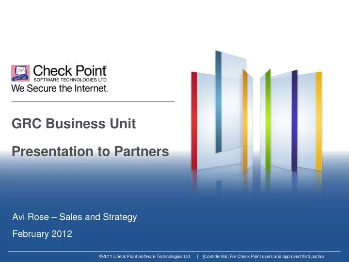 grc business unit presentation to partners