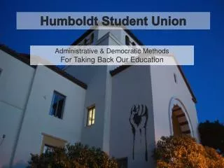 Humboldt Student Union