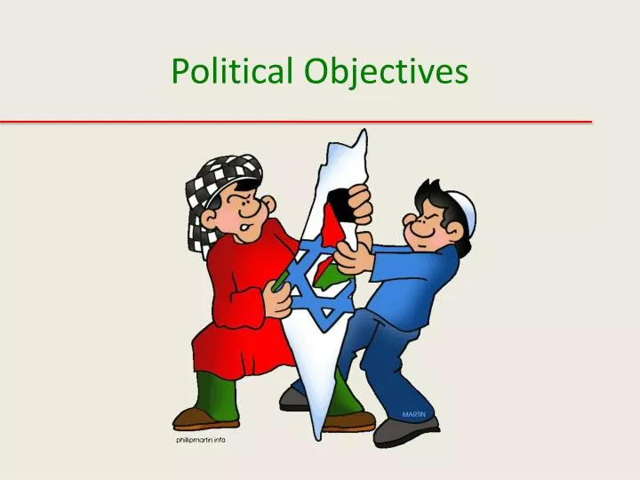 political objectives
