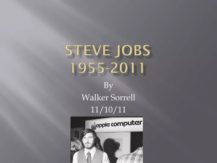 steve jobs 1955 2011