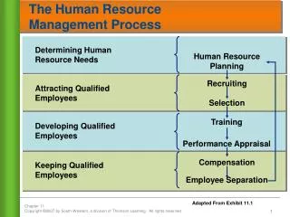 The Human Resource Management Process
