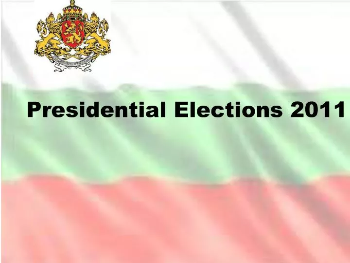 presidential elections 2011