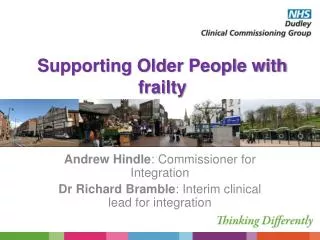 Supporting Older People with frailty