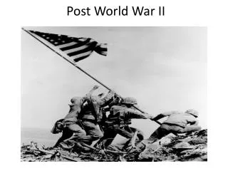 post world war ii