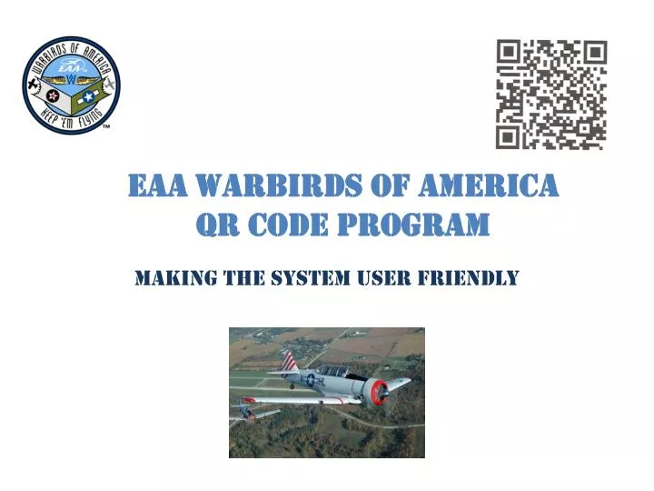 eaa warbirds of america qr code program
