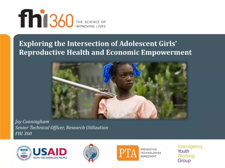 exploring the intersection of adolescent girls reproductive health and economic empowerment