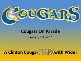 Cougars On Parade January 13, 2011