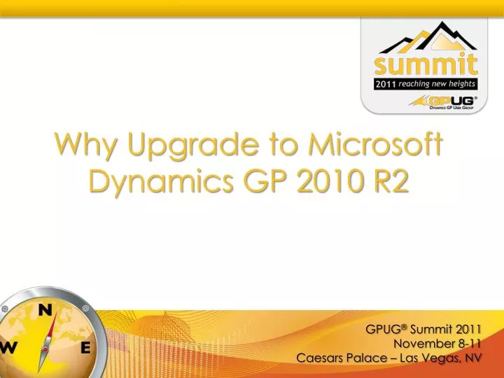 why upgrade to microsoft dynamics gp 2010 r2