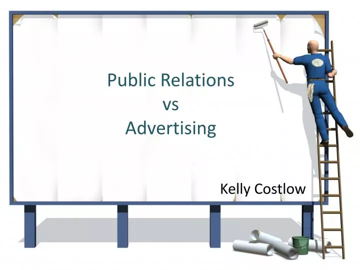 public relations vs advertising