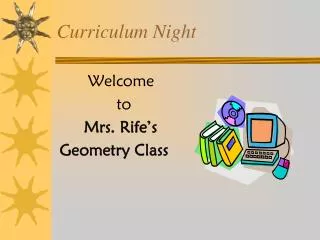 Curriculum Night