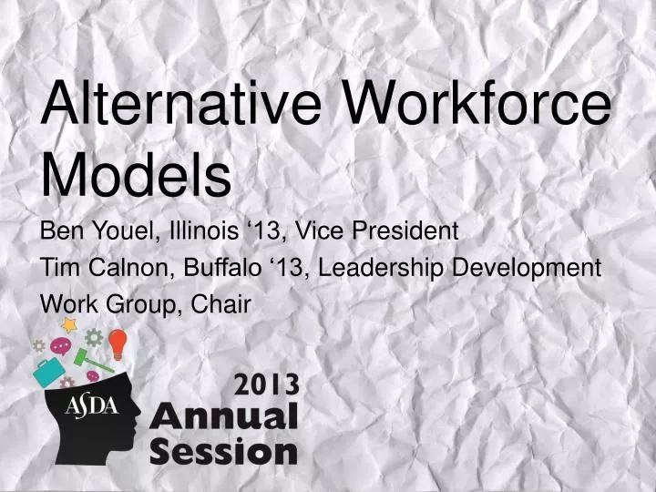 alternative workforce models