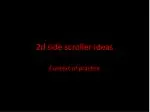 2d side scroller ideas - slide 1