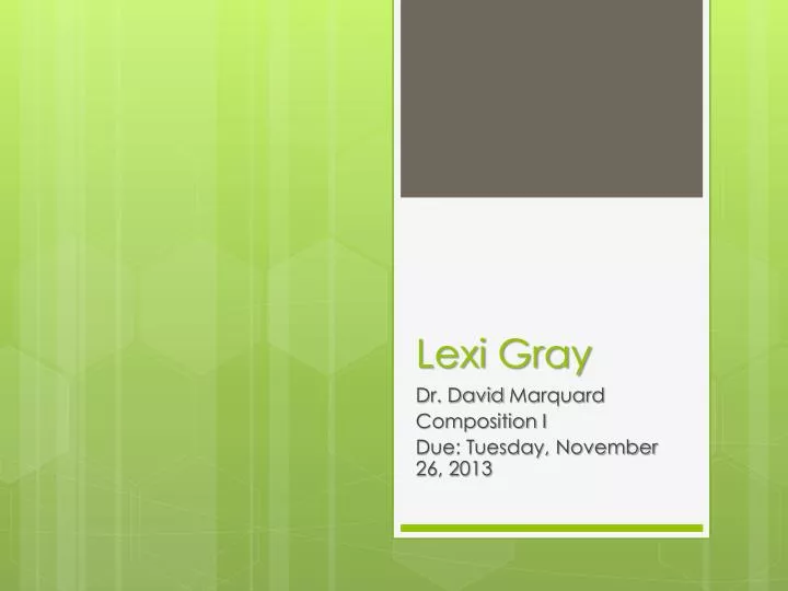 lexi gray
