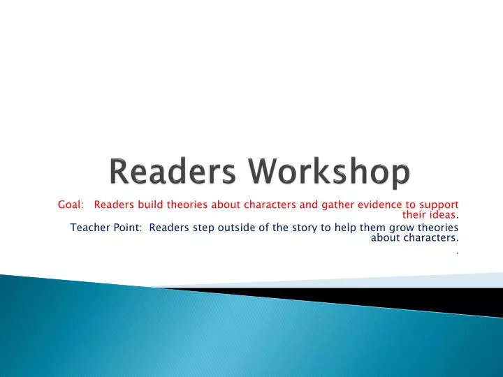 readers workshop