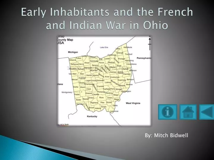 early inhabitants and the french and indian war in ohio