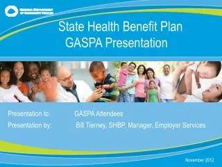 Presentation to:		GASPA Attendees