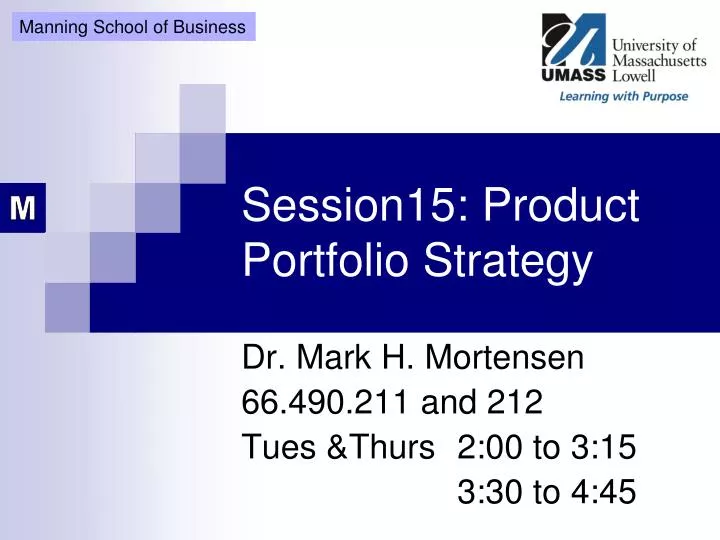 session15 product portfolio strategy