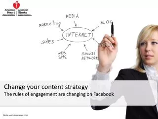 Change your content strategy The rules of engagement are changing on Facebook
