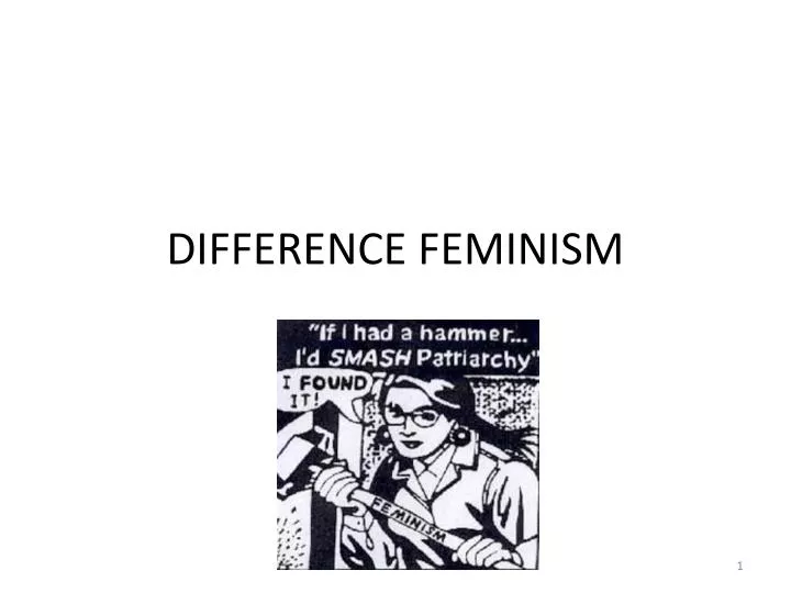 difference feminism