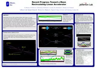 Recent Progress Toward a Muon Recirculating Linear Accelerator
