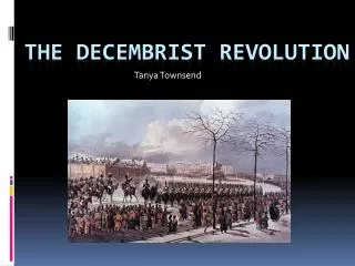 The Decembrist revolution