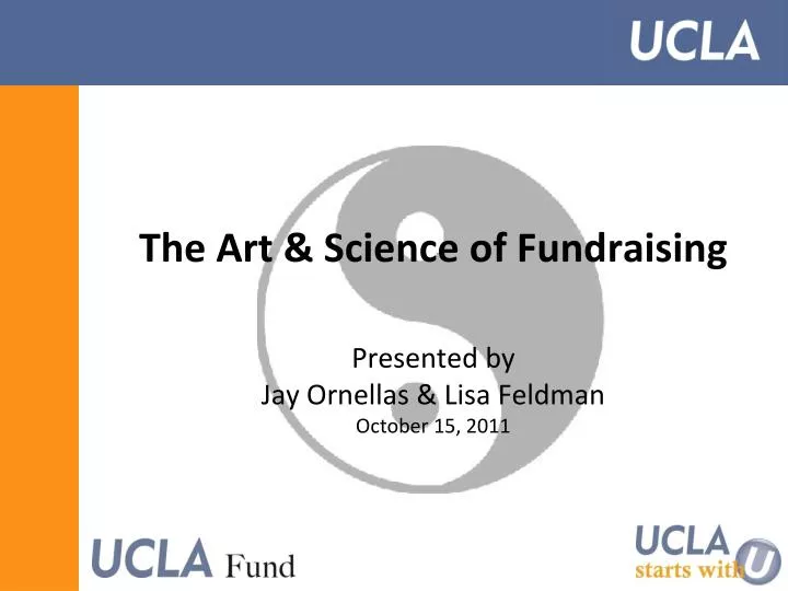 the art science of fundraising