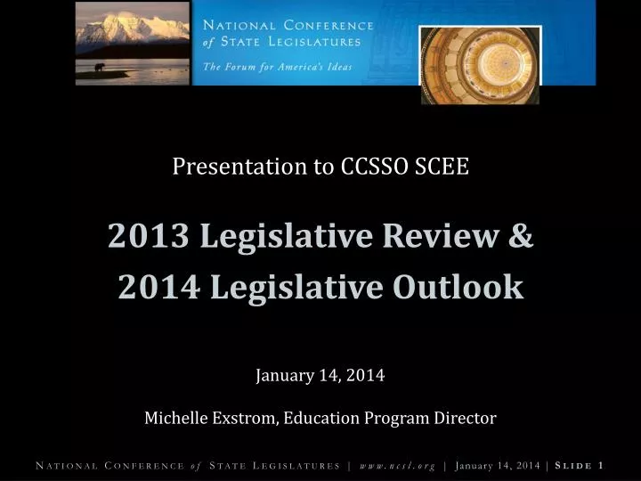 presentation to ccsso scee