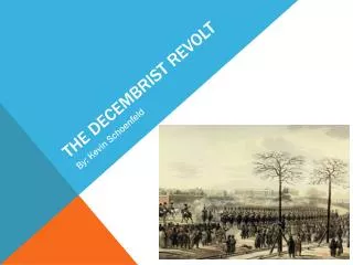 The Decembrist Revolt