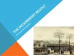 The Decembrist Revolt - slide 1
