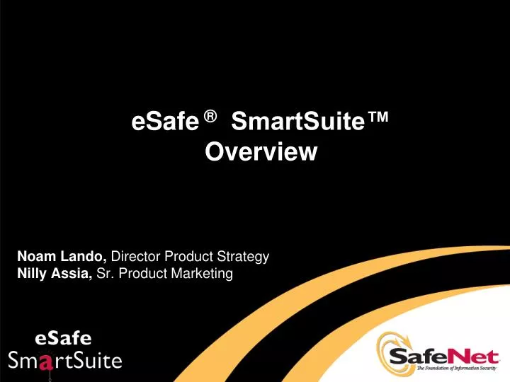 esafe smartsuite overview